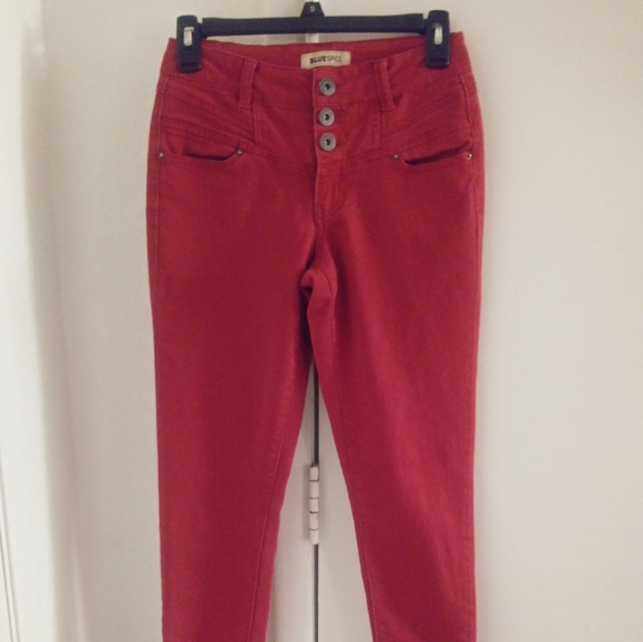 Blue Spice red pant, size 3 - Picture 2 of 2